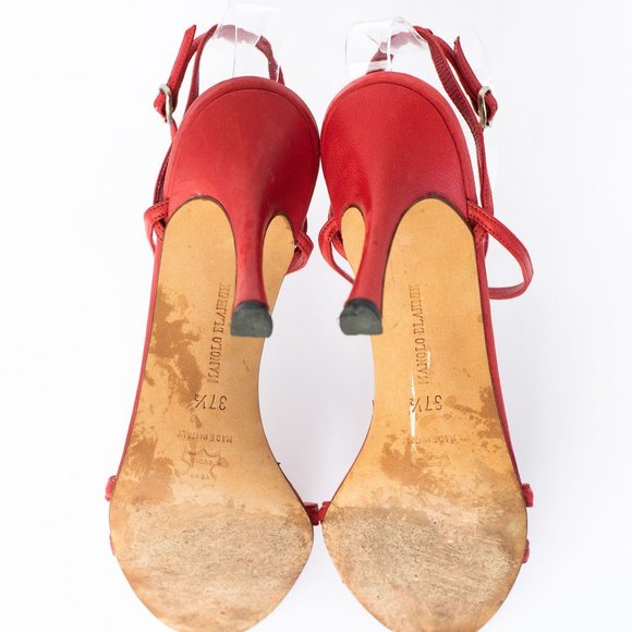 Manolo Blahnik Sandals- Size 37.5 - Picture 5 of 7